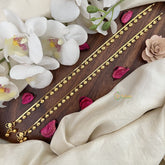 Vriksham Unique Designer Gold Look Alike Bridal Anklets-G17805